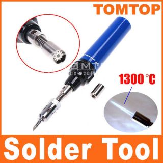  Cordless Pen Shape Butane Multipurpose 8ml Gas Soldering Solder Iron 