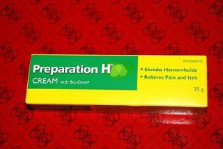 Canadian Preparation H Cream with Bio Dyne, New, Sealed Tube