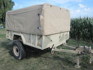   Utility Cargo Trailer Dump bed Enclosed Tarp Bows 12V Quad Hunt Camp