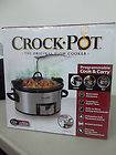 Crock Pot SCCPVL610 S 6 Quart Programmable Cook & Carry Oval Slow 
