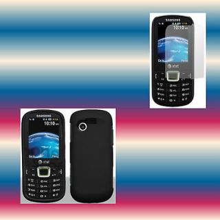 Screen Protector+Blac​k Straight Talk Samsung SGH S425G/Ever​green 