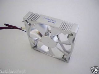   ALUMINUM FRAME 120MM 79CFM CPU COOLING FAN MULTI USE WITH 12VDC POWER