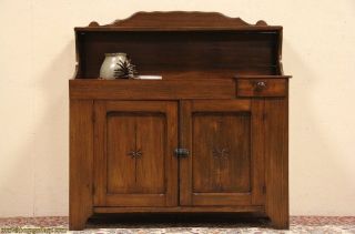 Victorian Country Ash 1895 Antique Dry Sink