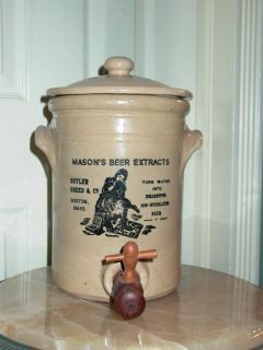 Mason Beer Moira Pottery England Stoneware Crock Cooler