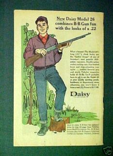 1964 Daisy Western Air Rifle BB Pump Gun Kids Boys Vintage Toy Model 