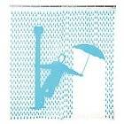   Singin In The Rain Shower Curtain, 72 by 72 Inch NEW 