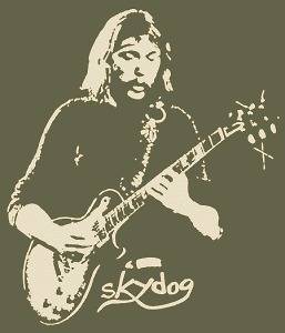 DUANE ALLMAN BROTHERS SKYDOG T SHIRT CLASSIC VINTAGE ROCK XLG (XLG)