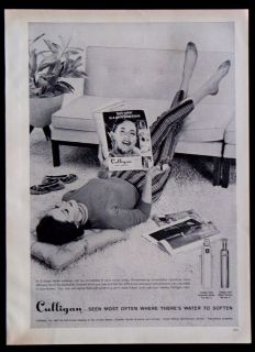 Vintage 1960 Culligan Fully Automatic Water Softener Magazine Ad