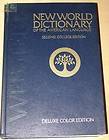 WEBSTERS NEW WORLD DICTIONARY Second College Edition Deluxe Color 