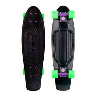   Original Banana Nickel Board Skateboard Cruiser Black Purple Green 27