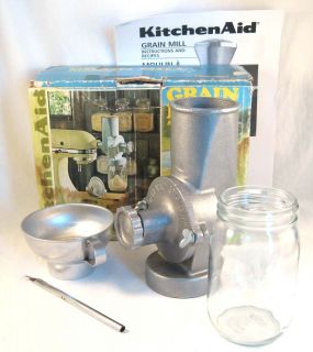 Vintage KitchenAid Model GM Grain Mill Attachment Hobart Accessory