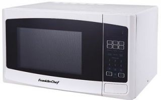 Franklin Chef FC101B Black Microwave Oven with 1.0 Cubic Foot Capacity