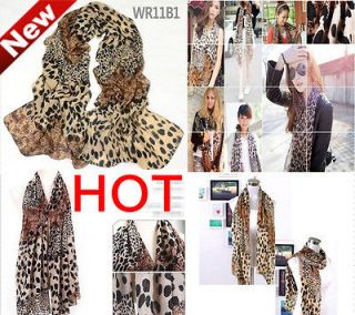 Wholesale TOP QualIty Designer Stephen Sprouse Leopard Stole Scarf 