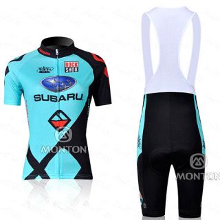 2012 Cycling Bicycle Comfortable Jersey + bib Shorts size S   XL For 