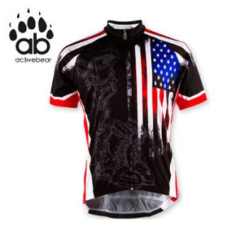 Fallen Warrior Military Cycling Jersey Military Army Marines Navy 
