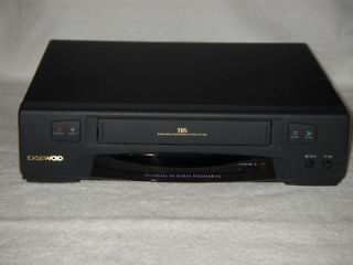 DAEWOO SUPER SIMPLE PROGRAMMING SYSTEM, VHS VCR 