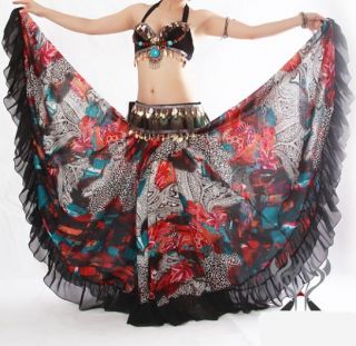 New Tribal Bohemia Long Skirt Swing Skirt Belly Dance Costumes