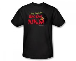 30 Rock Tracy Jordan TGS Who Dat Ninja NBC TV Show T Shirt Tee