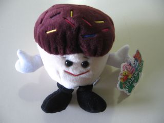 plush bean bag Cupcake (Sprinkles) doll, by Entenmanns, good 
