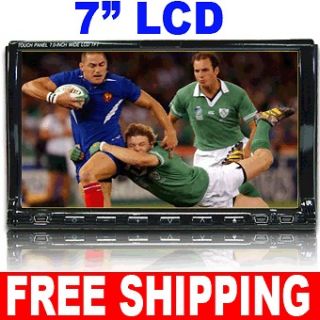 LCD CAR IN DASH TV MONITOR VCD DVD IPOD PLAYER G719