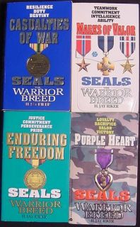 Jay Riker~Lot 4 PB~SEALS The Warrior Breed Series #