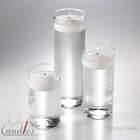 Glass Cylinder Vases & 3 Floating Candle 3 Weddings