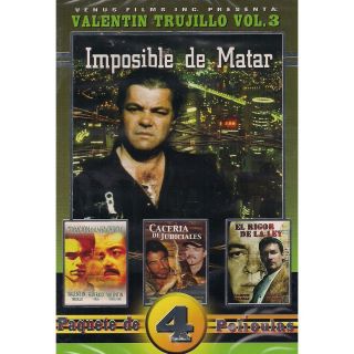   Trujillo Vol 3 DVD NEW 4 Pk Imposible De Matar El rigor De La Ley