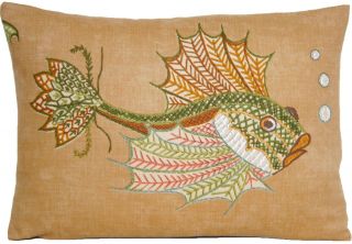 Home Decor Cushion Pillows Cover Nina Campbell Fabric Tokelau Sea Fish 