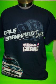 2012 DALE EARNHARDT JR #88 NATIONAL GUARD ALL AROUND NASCAR TEE SHIRTS