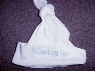 Dallas Cowboys Baby Newborn Hospital Hat Knotted Cap