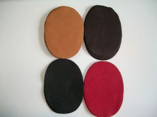 DEERSKIN LEATHER ELBOW PATCHES   5BY 3.5 MADE IN THE USA