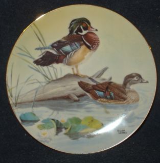 Decorative Duck Plate M. Glen Loates Canadian Wildlife Federation