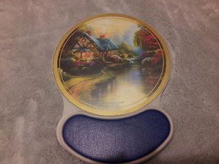 THOMAS KINKADE MOUSEPAD ITS ABOUT 10 HIGH AND ABOUT 7 1/2 WIDE 2003 