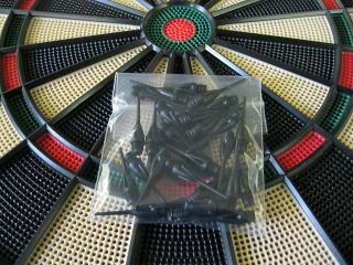   NEW BLACK Dimpled DART TIPS for All Electronic Dart Boards 1/4 Thread