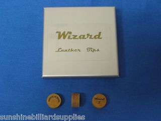   Billiard Supplies   5 Genuine Wizard 11 Layer Laminated Tips   Soft