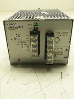 Omron S82J 30024 50/60 HZ AC100 120V 8 Amp Power Supply