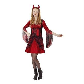 Wicked Devil Adult osfm up to a 10 Costume Womens New Costume Dress 