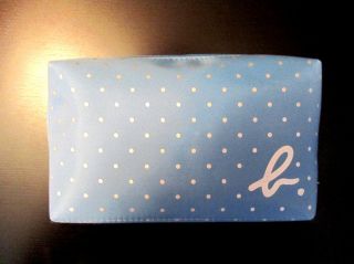 BRAND NEW AGNES B BLUE COSMETIC BAG BY CATHAY PACIFIC