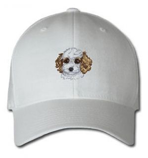COCKAPOO PUPPY DOG & CAT SPORTS SPORT EMBROIDERED EMBROIDERY HAT CAP