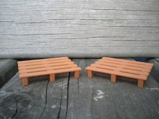 WOOD LIKE PALLETS IN 132, 124, 118 SCALE for DIORAMA, DISPLAY 