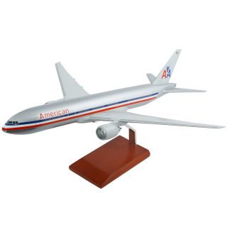 AMERICAN AIRLINES 1/100 BOEING 777 200 DESK TOP DISPLAY MODEL AIRCRAFT 