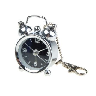   Function Keychain Mini Nostalgic Wecker Clock Alarm Style Pocket Watch