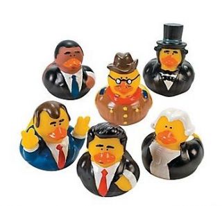   Presidential Rubber DUCKS Duckies Duckys You Choose Style FREE SHIP
