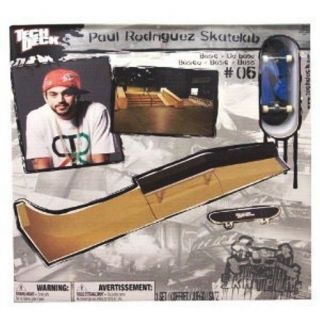 NEW~ Tech Deck P Rod Small Basic Skate Lab Ramp   #6 ~ With Board 