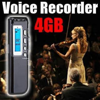 4GB USB Digital Spy Audio Voice Recorder Dictaphone Pen Flash Drive 