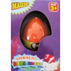 Growing Pet Clown Fish Egg Hatch Em Hatching Toy Magic NEW 3 Pack