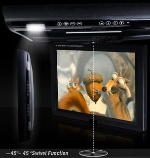 Newly listed CR1502 Xtrons 15 CAR ROOF FLIP DOWN MONITOR DVD PLAYER 