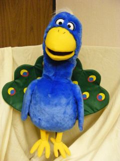   Tags Large Peacock Silly Hand Puppet Ventriloquist Show Quality Bird