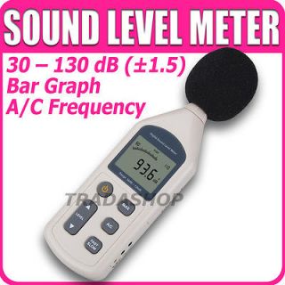 Digital Sound Pressure Level Meter 30~130 dB Decibel Noise Measurement