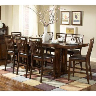   Decor Dining Room Furniture Harper 9 Piece Counter Height Table Set